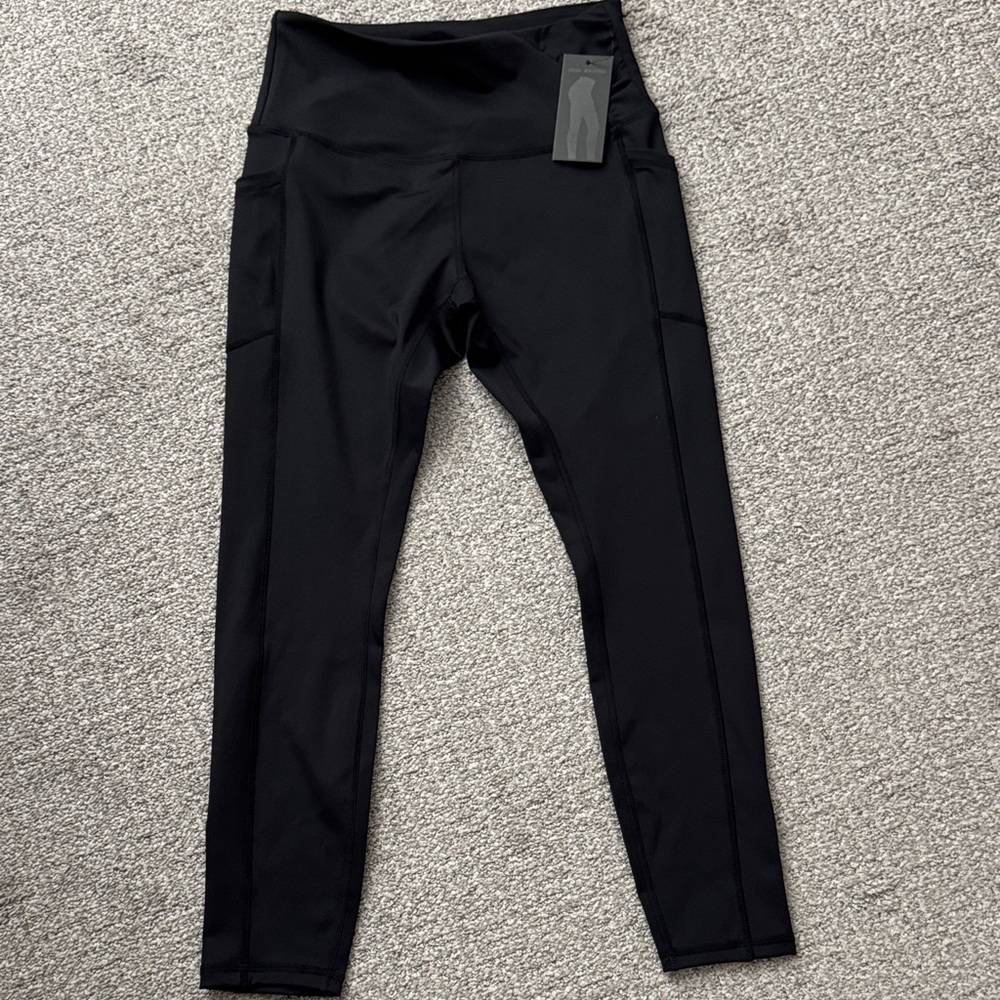 Black High-Waisted Leggings